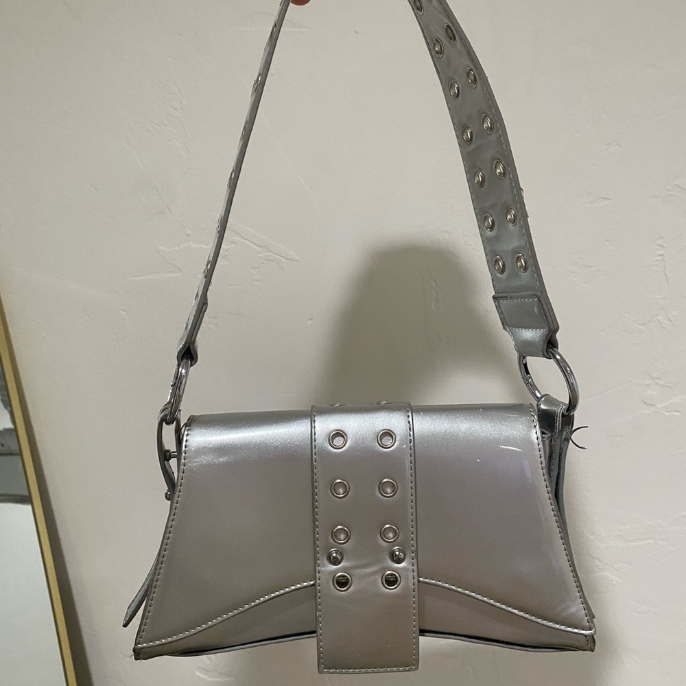 Silver Women's Bag